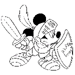 Desene de colorat Mickey Mouse poza 6