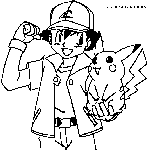 Desene de colorat Pokemon poza 1