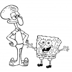 Spongebob si Squidward