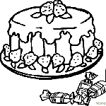 Tort si bomboane