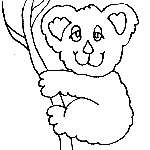 Planse de colorat cu ursuleti coala