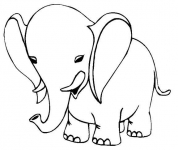 Elefant poza 3
