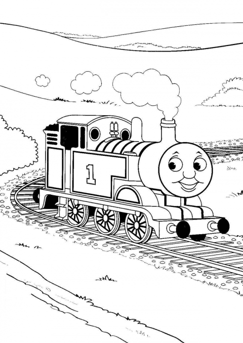 Trenuletul Thomas la plimbare