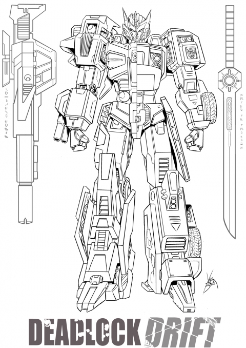 Transformers robot cu arme
