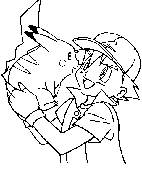 Desene de colorat Pokemon poza 5