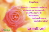 La multi ani, Roza!