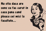 Curat in casa