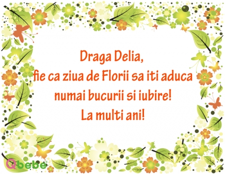 La multi ani, Delia!