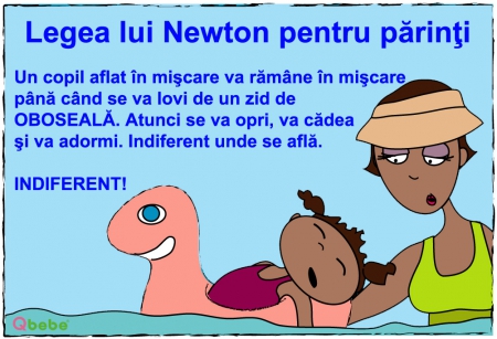 Legea lui Newton pentru parinti