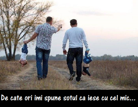 Plimbare cu tati