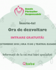 Au început înscrierile la Ora de Dezvoltare! Seminar gratuit pentru părinții responsabili