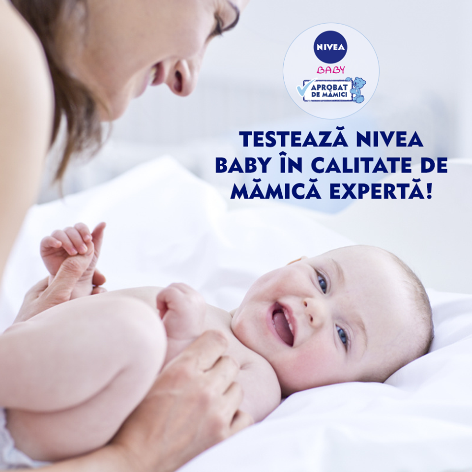 Aprobat de mamici Nivea Baby