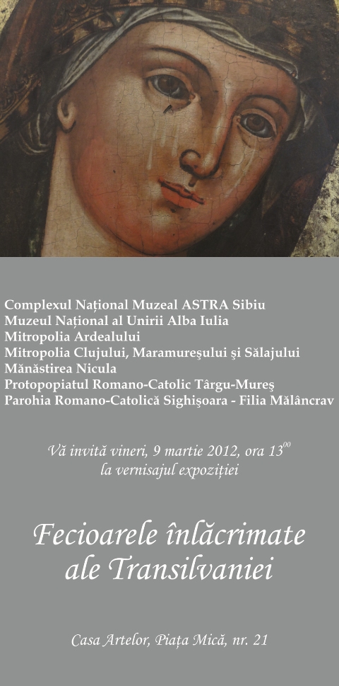 invitatie Fecioarele inlacrimate ale Transilvaniei