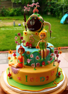 Tort copii Tinker Bell