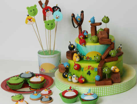 Tort copii Angry Birds