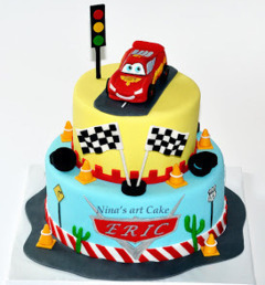 Tort copii Fulger McQueen Cars