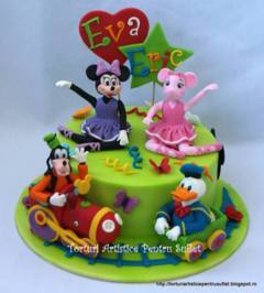 Tort Minnie, Angelina, Goofy si Donald