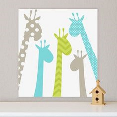 tablou cu girafe tablou cu girafe