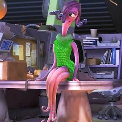 Celia, personaj din filmul  de desene animate Compania Monstrilor 