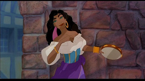 Esmeralda, personaj din filmul de desene animate Cocosarul de la Notre Dame