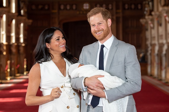 Printul Harry, Meghan Markle si fiul lor, Archie