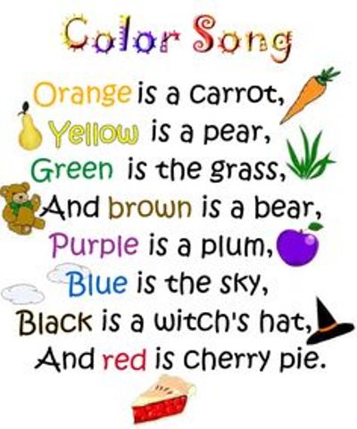 Culorile In Engleza 10 Poezii Scurte