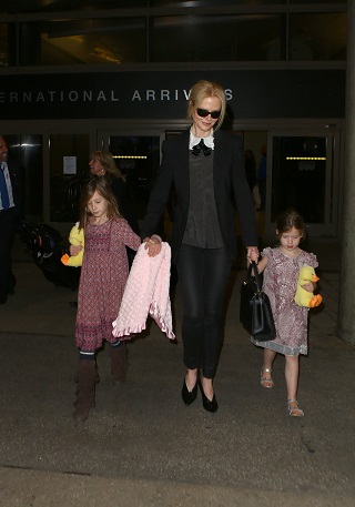 Nicole Kidman si fiicele ei