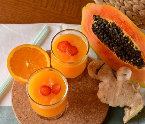 Smoothie si papaya