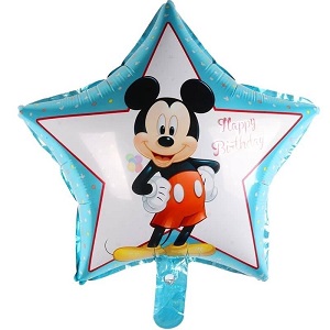 Balon folie stea Mickey