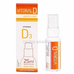 Vitoral D Spray Oral pentru copii