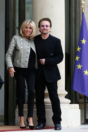 Brigitte Macron cu Bono