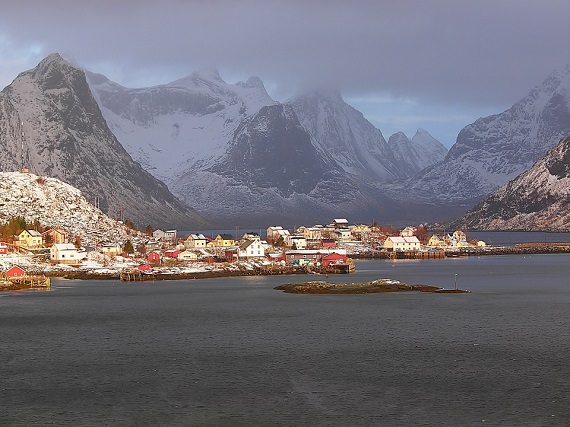 Reine, din Norvegia, este un orasel de basm