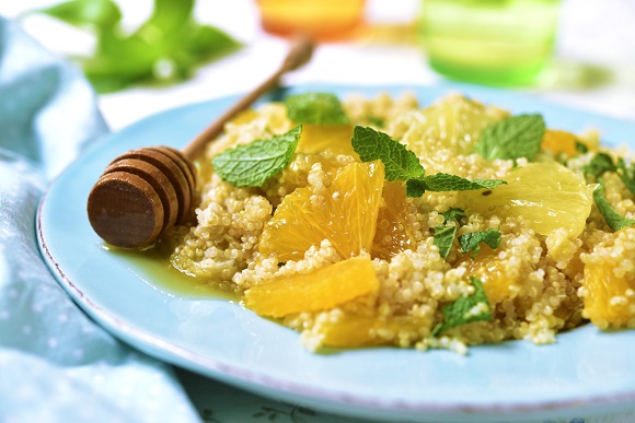 Salata de quinoa, cu citrice