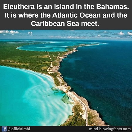 Insula Eleuthera din Oceanul Atlantic