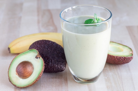 Smoothie cu avocado si cu banana