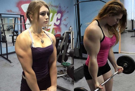 Julia Vins, o fata ciudata prin forta fizica deosebita