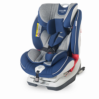 Scaun cu sistem Isofix Coccolle Cressida albastru