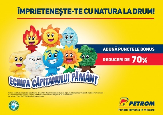 Campanie prin care pot fi achizitionate jucariile de plus din echipa „Capitanului Pamant”