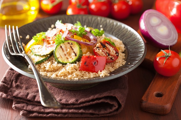 Salata couscous cu legume