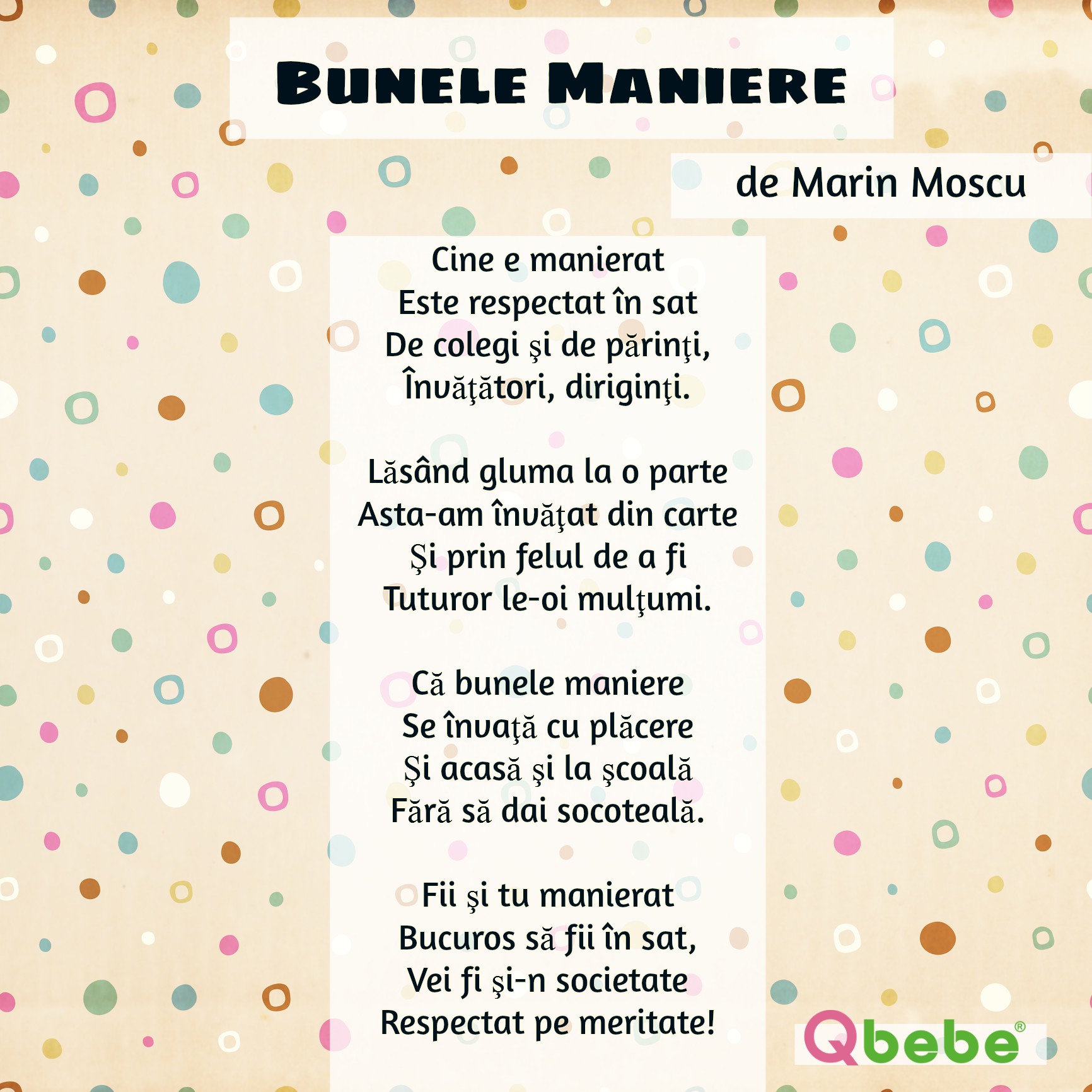 Bunele maniere