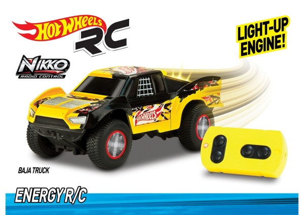 MASINA CU RADIOCOMANDA ENERGY - BAJA TRUCK - HOT WHEELS