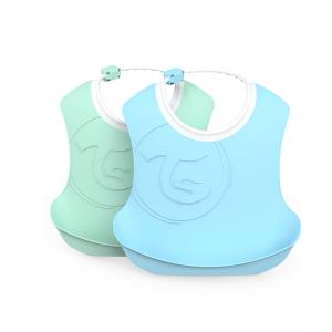 Twistshake - 2 bavete pentru 4+ luni Pastel Blue Green