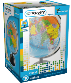 Discovery Glob pamantesc + Atlas 