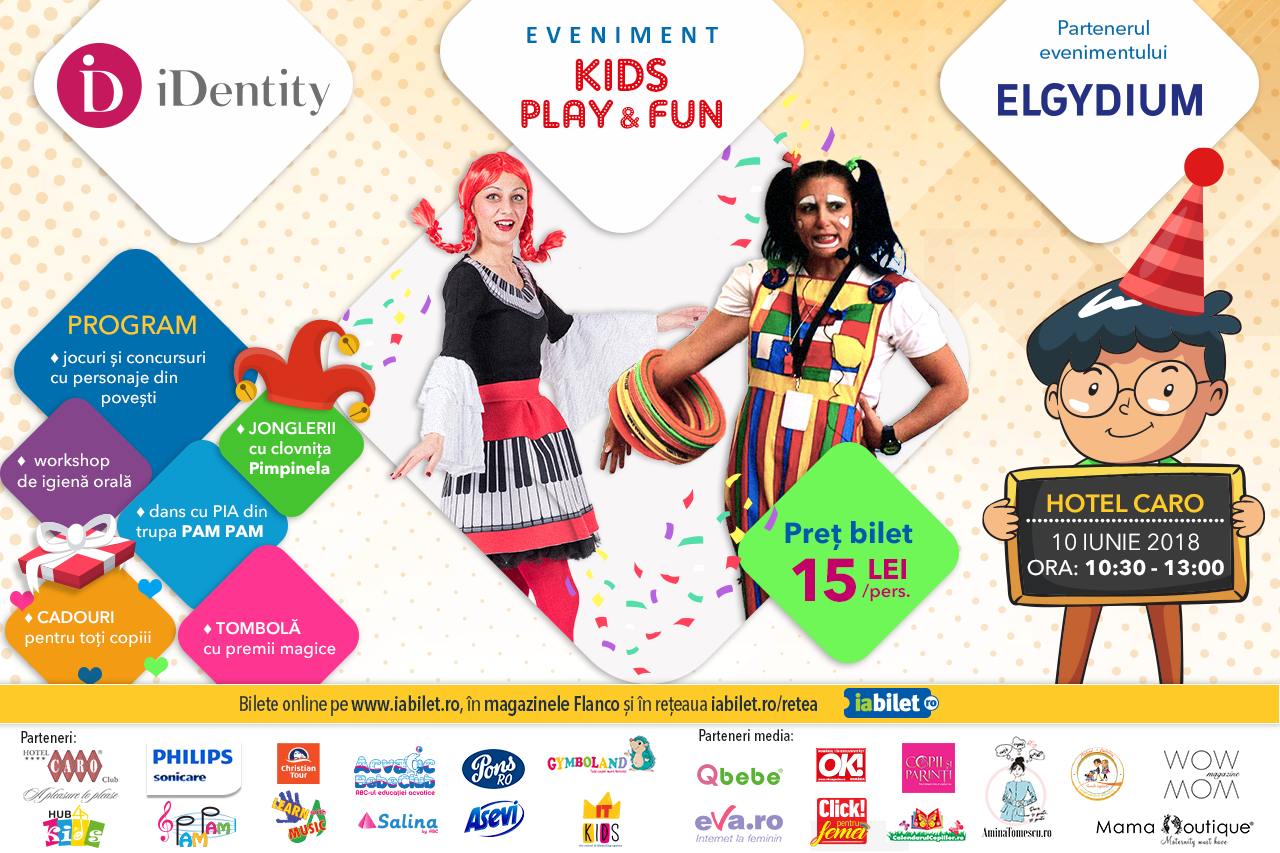 eveniment kids play and fun