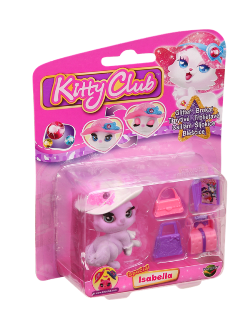 FIGURINA DE CATIFEA CU ACCESORII - ISABELLA - KITTY CLUB