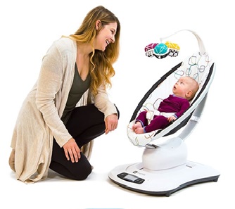 Balansoar mamaRoo 4.0 Plush Multicolor 4moms Balansoar mamaRoo 4.0 Plush Multicolor 4moms