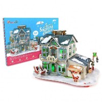 Sweet House - Puzzle 3D - 56 piese