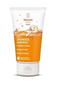 Kids 2in1 gel de dus & sampon Orange WELEDA