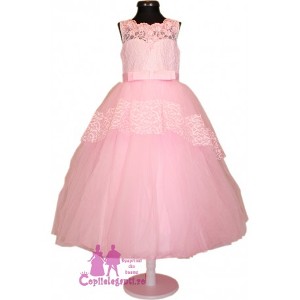 Rochie lunga Pink PRINCESS