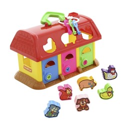 Casuta bebe cu forme sortare Pets House Polesie